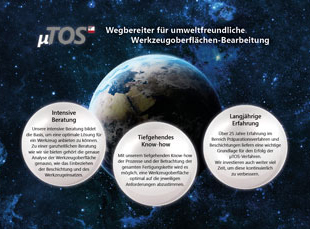 Positionierung MyTOS - Werkzeugoberflächen-Bearbeitung
